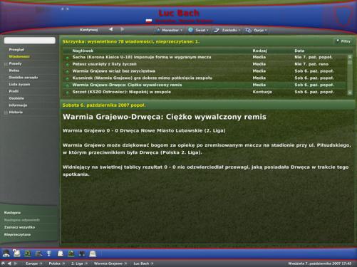 Football Manager 2007 201306,5